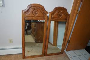 lot 187 image: Matching Wall Mirrors