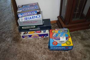lot 299 image: Assorted Board Games -Cranium, Trivia Game, Pictionary