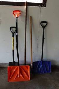 lot 96 image: Shovels and Rake