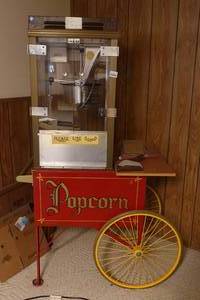 Deluxe Pinto Pop Commercial Popcorn Machine - Model 2147
