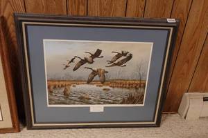 lot 219 image: Mark Anderson Framed Print Signs of Autumn