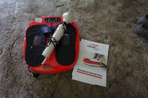 lot 301 image: Power Legs Foot Massager and Spot Massager