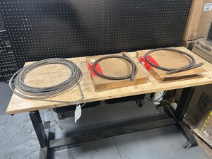 lot 14 image: MILWAUKEE Lot of 2-  34 Anchor Cables with Miscellaneous Drain Cable