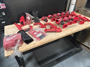 MILWAUKEE Lot of- Tool Shells/Parts