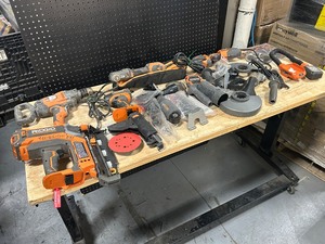 RIDGID Lot of Miscellaneous Tools and Parts
