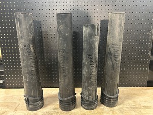 lot 21 image: MILWAUKEE Lot of 4- Blower Tubes