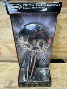 lot 71 image: Handheld Shower Head PRIMO w6 Spray Settings