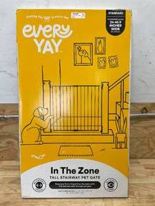 lot 44 image: Tall Stairway Pet Gate EveryYay