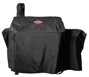 lot 88 image: Char-Griller Dakota 60-in W x 51.5-in H Black Charcoal grill Cover Model # 8235