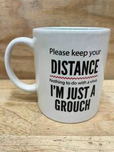 lot 116 image: 18oz Ceramic Mug - Sign of the Times Streamline Imagined