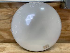 lot 117 image: Lakeshore Smart 13 in. LED Color Changing Flush Mount Matte Black Hampton Bay