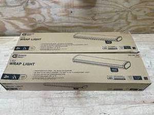 lot 39 image: Lot of 2 - 1800 Lumens 2 LED Wrap Lights