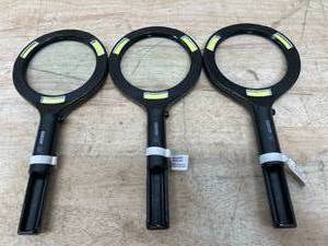 lot 172 image: Lot of 3 - Magnifying Glasses with Lights
