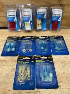 lot 173 image: Lot of Water Proof Ring Terminals and Clearance Markers