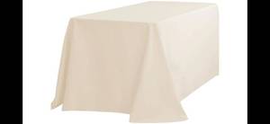lot 46 image: Lot of one Heavy Elrene Home Fashion Barcelona Jacquard Damask Tablecloth (Dimension 132L X 60W)