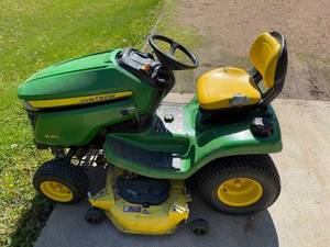 John Deere X360 Riding Lawn Mower with 48-Inch Cutting Deck