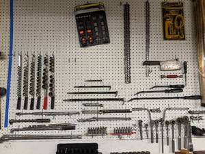 lot 40 image: Extensive Set of Ratcheting Tie-Downs and Socket Wrenches