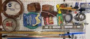 lot 57 image: Assorted Hardware and Tool Set