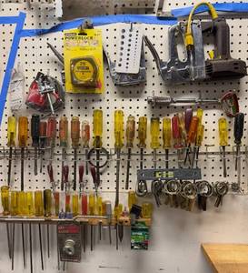 lot 61 image: Extensive Collection of Hand Tools and Accessories