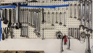 lot 84 image: Collection of Assorted Hand Tools with Wrenches and Pliers