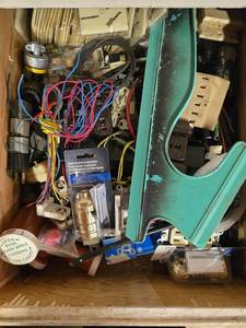 lot 92 image: Assorted Electrical Hardware and Switch Parts Collection