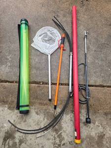 lot 107 image: Fishing and Pole Equipment Set
