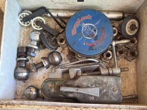 lot 177 image: Collection of Metal Fasteners and WrapLock Tape