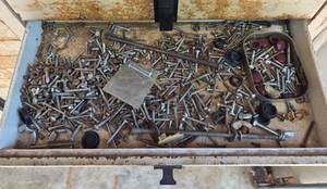 lot 179 image: Mixed Collection of Screws, Bolts, and Hardware Parts
