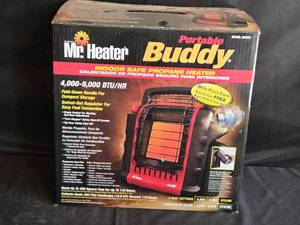 lot 243 image: Mr. Heater Portable Buddy Indoor Safe Propane Heater