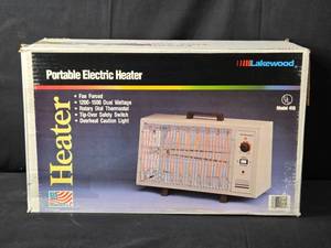 lot 33 image: Lakewood Model 415 Portable Electric Heater