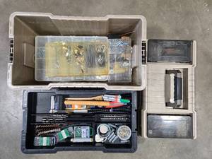 lot 45 image: Comprehensive Tool and Fastener Storage Box Set