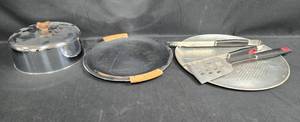 lot 48 image: Collection of BBQ Tools and Thanksgiving Decor Items