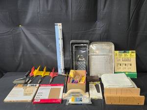lot 76 image: Comprehensive DIY Painting and Sanding Tool Set
