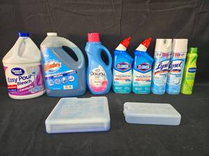 lot 86 image: Collection of Household Cleaning and Air Freshening Products - quantities unverified