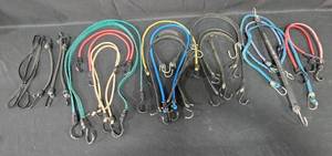 lot 87 image: Collection of 22 Mixed Bungee Cords with Hooks