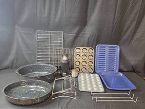 lot 133 image: Collection of Bakeware and Cooking Accessories
