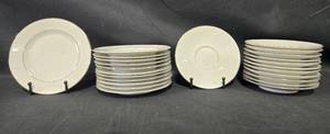 lot 149 image: Grace Fine China Concerto Dinnerware Set - stands not included