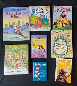 lot 197 image: Collection of Childrens Books featuring Dr. Seuss and Classic Stories