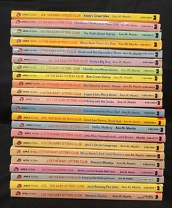 lot 205 image: Collection of 21 The Baby-Sitters Club Books and Brookstone Breeze Pen