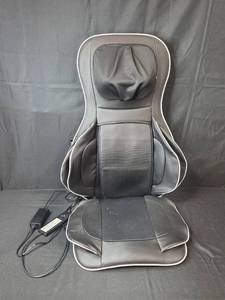 lot 213 image: Electric Massage Chair Pad with Adjustable Settings