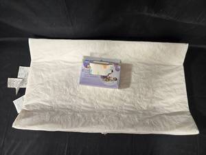 lot 224 image: Portable Changing Table & Set of Large Disposable Baby Changing Pads