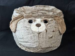 lot 225 image: Dog-Themed Plush Bean Bag Chair