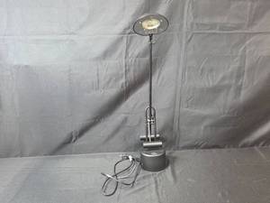 lot 261 image: Adjustable Black Desk Lamp with Weighted Base and UL Certification