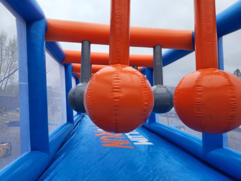 50 Ft Zorb Ball Pendulum Obstacle Course - 50 X 20 X 16 for Sale