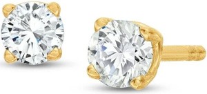 1.00 Carat Diamond Stud Earrings