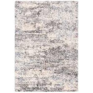 lot 7 image: SAFAVIEH Berber Shag GrayCream Doormat 3 ft. x 5 ft. Distressed Solid Color Area Rug  Customer Returns See Pictures