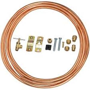lot 33 image: Lot of Everbilt 14 in. COMP x 14 in. COMP x 15 ft. Copper Ice Maker Installation Kit Customer Returns See Pictures