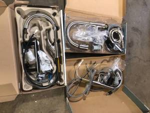 lot 36 image: Lot of Assorted Faucets Various Models and Conditions Customer Returns See Pictures