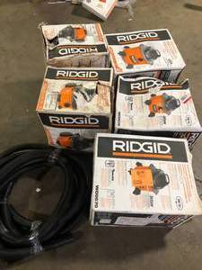 Lot of Assorted Wet/Dry Shop Vacs Various Models and Conditions Customer Returns See Pictures