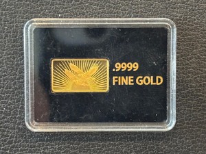 1/3 Gram .9999 Fine Gold Bar